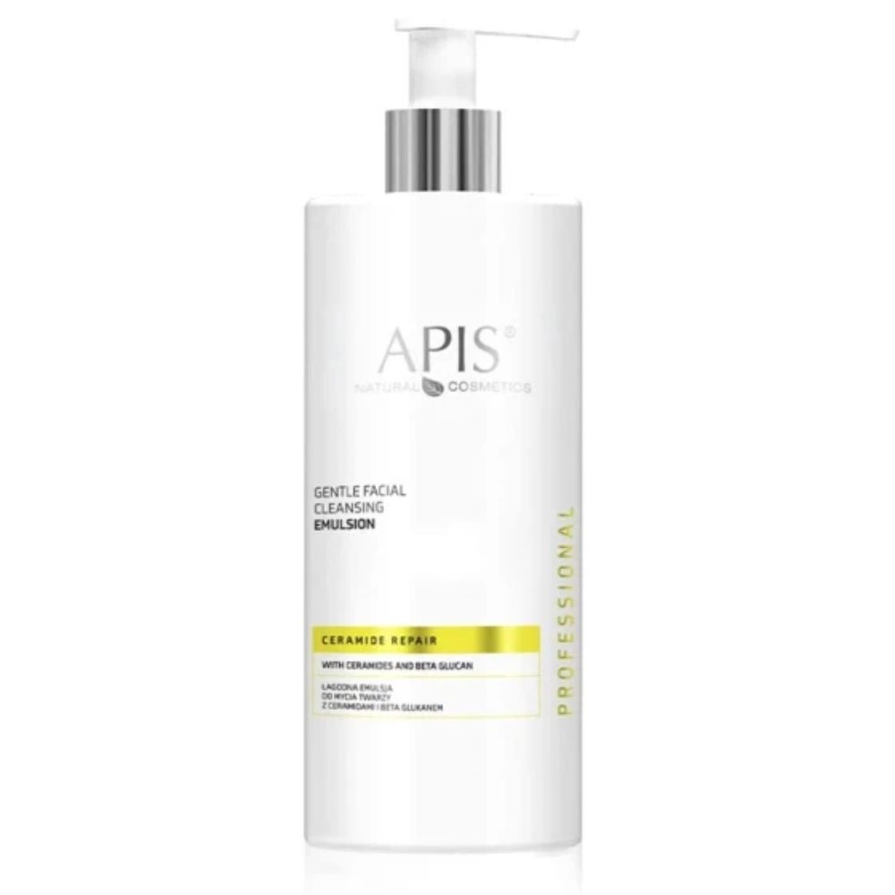 Apis Ceramide Repair łagodna emulsja do mycia twarzy z ceramidami i beta glukanem 500 ml