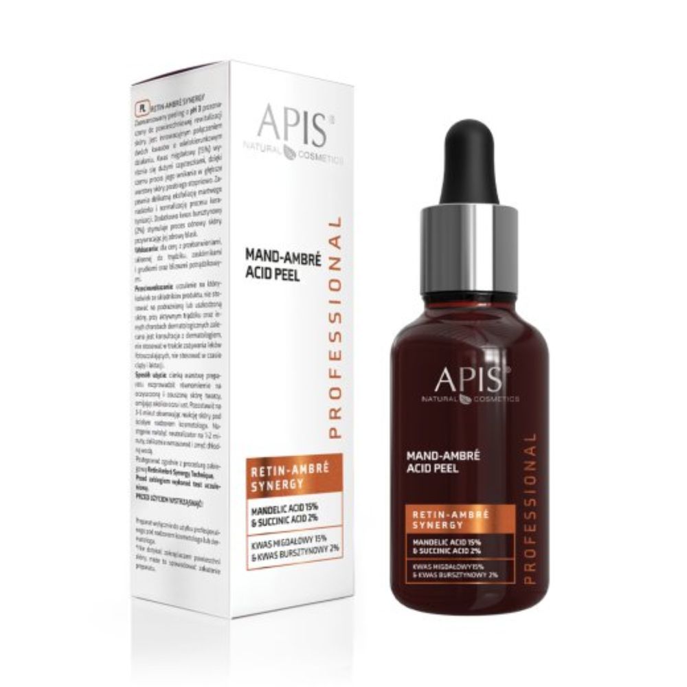 Apis Retin-Ambre Synergy Mand-Ambré Acid Peel kwas migdałowy 15% & kwas bursztynowy 2% 30 ml