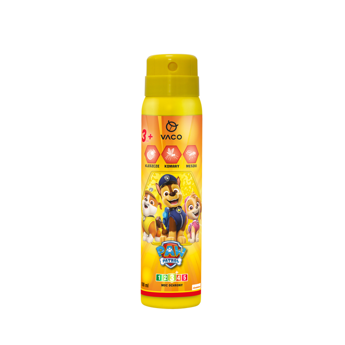 VACO PSI PATROL SPRAY NA KOMARY, KLESZCZE, MESZKI DLA DZIECI OD 36MCY 100ML main product photo