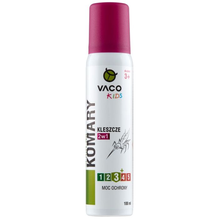 Vaco Kids spray na komary, kleszcze i meszki dla dzieci 100 ml main product photo