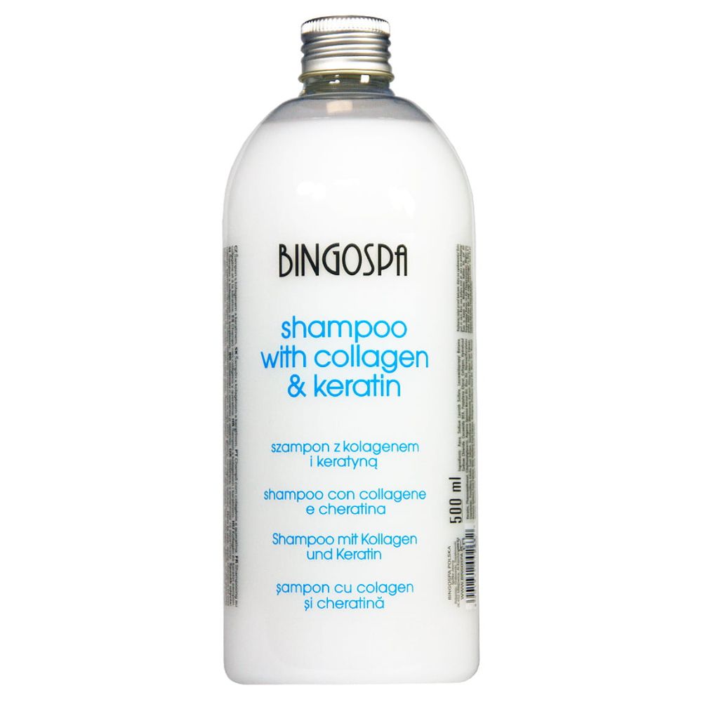 Bingospa szampon kolagenowy z keratyną 500 ml