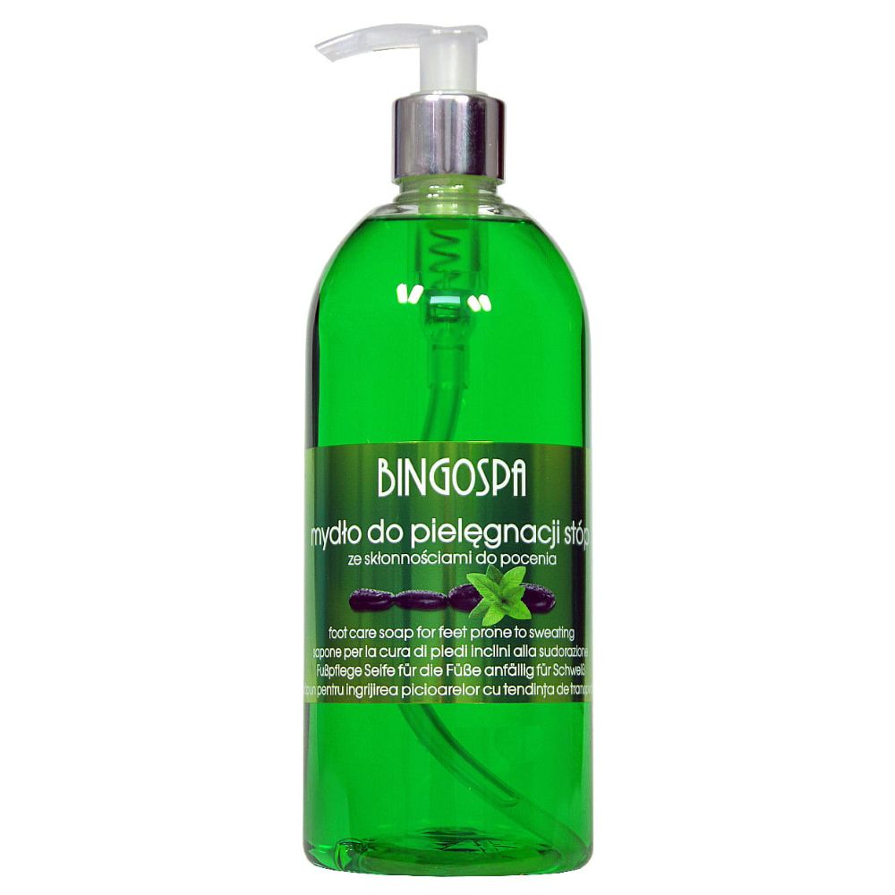 Bingospa mydło do stóp ze skłonnościami do pocenia 500 ml