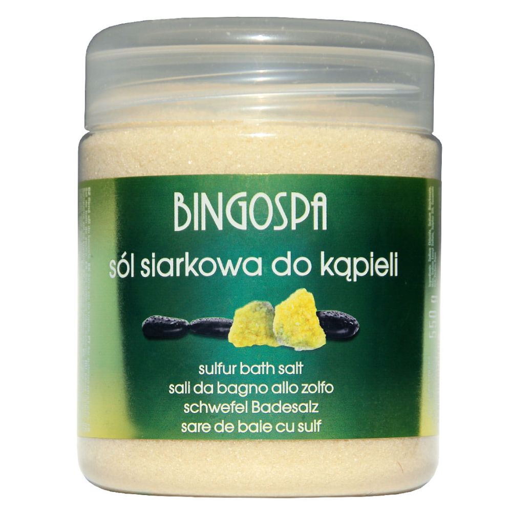 Bingospa sól siarkowa do kąpieli 550 g