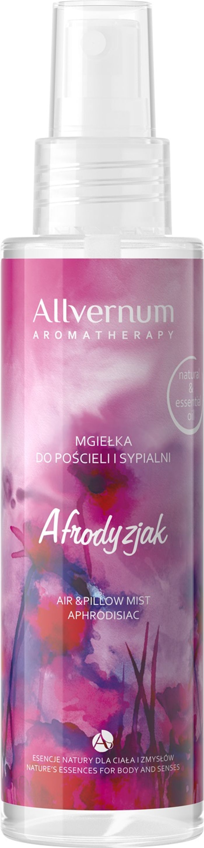 ALLVERNUM AROMATHERAPY Mgiełka do sypialni i do pościeli AFRODYZJAK 125 ml main product photo