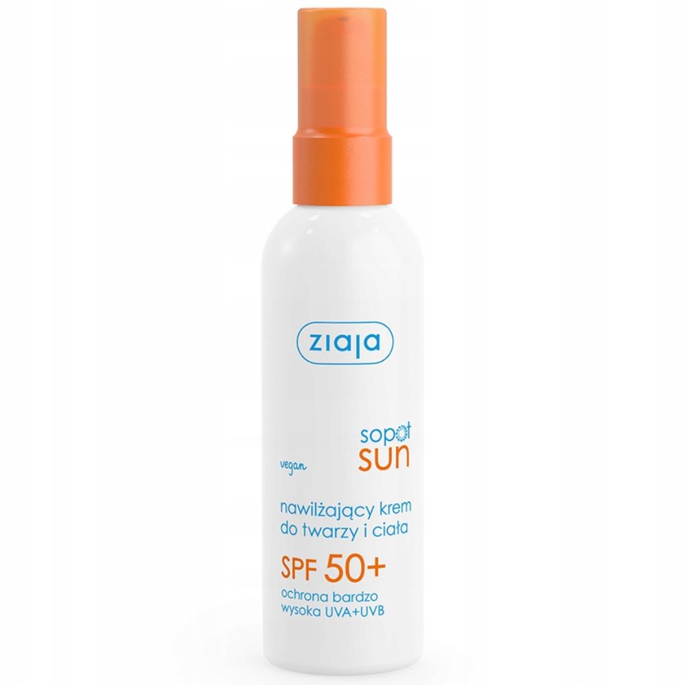 Ziaja Sopot Sun SPF 50 krem do twarzy i ciała 90 ml