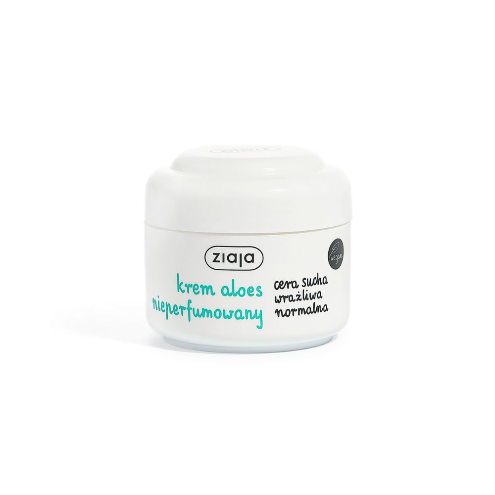 Ziaja Aloes Krem do twarzy nieperfumowany 50 ml