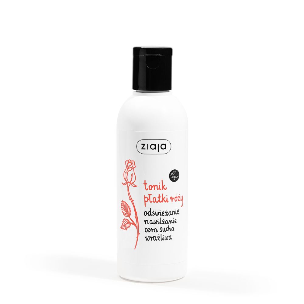 Ziaja Tonik płatki róży cera sucha i wrażliwa 200 ml