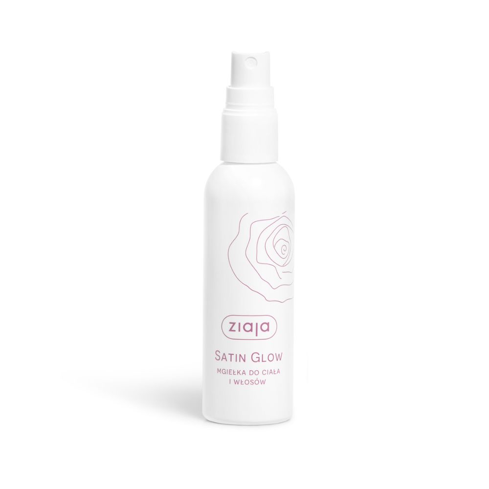 Ziaja Satin Glow mgiełka do ciała i włosów 90 ml