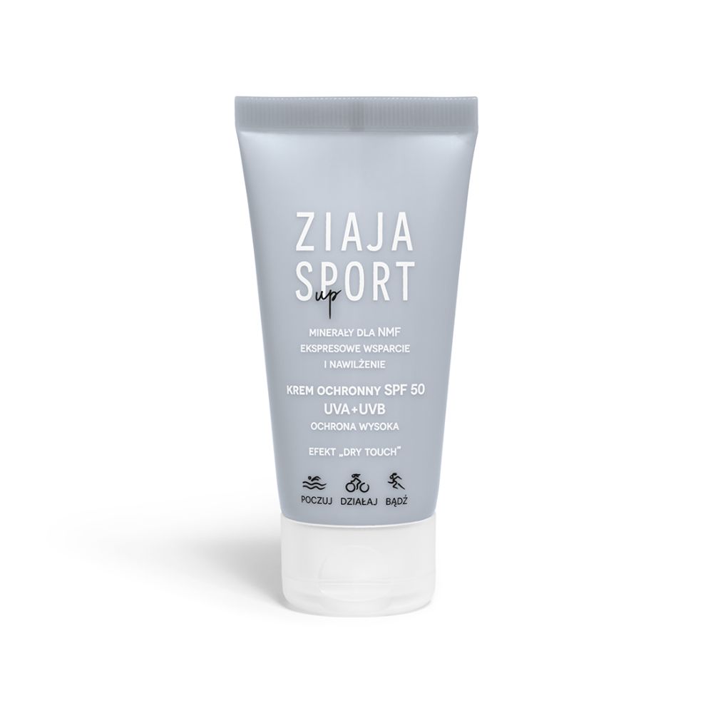 Ziaja Sport Krem ochronny do twarzy SPF 50 UVA+UVB 50ml