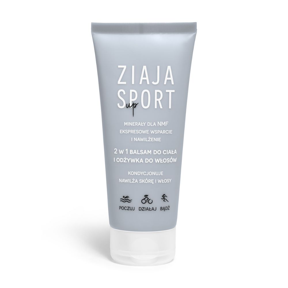 Ziaja Sport Up 2w1 balsam do ciała i odżywka do włosów 200 ml