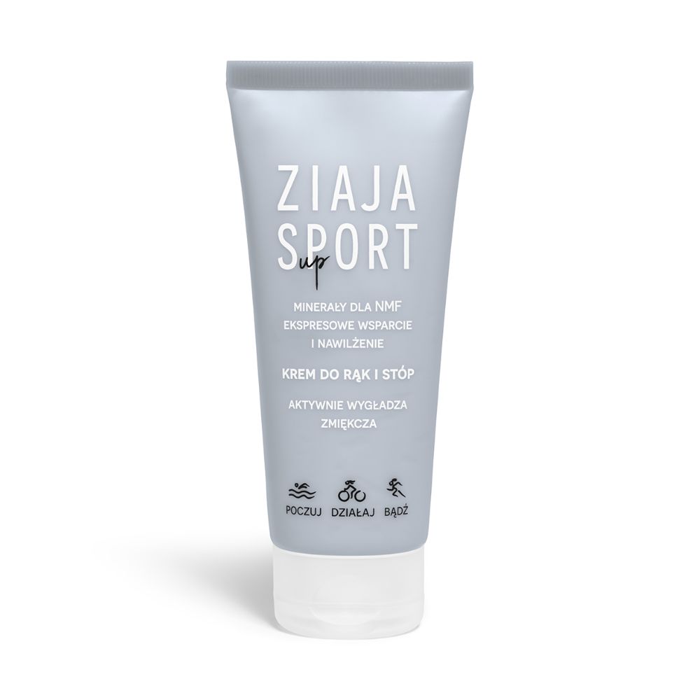 Ziaja Sport Krem do rąk i stóp lekki nawilżający 100ml