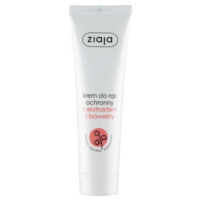 Ziaja Krem do rąk ochronny z ekstraktem bawełny 100 ml main product photo