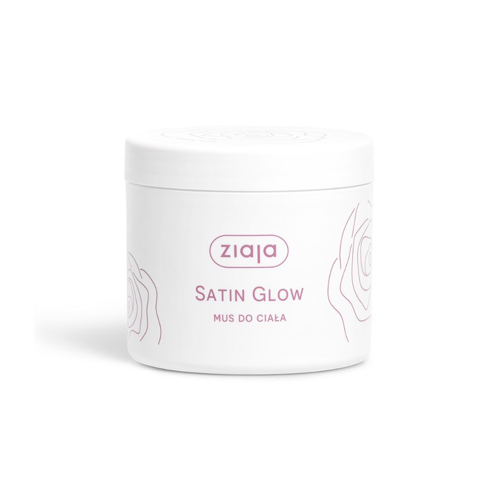 Ziaja Satin Glow Nawilżający mus do ciała 350 ml