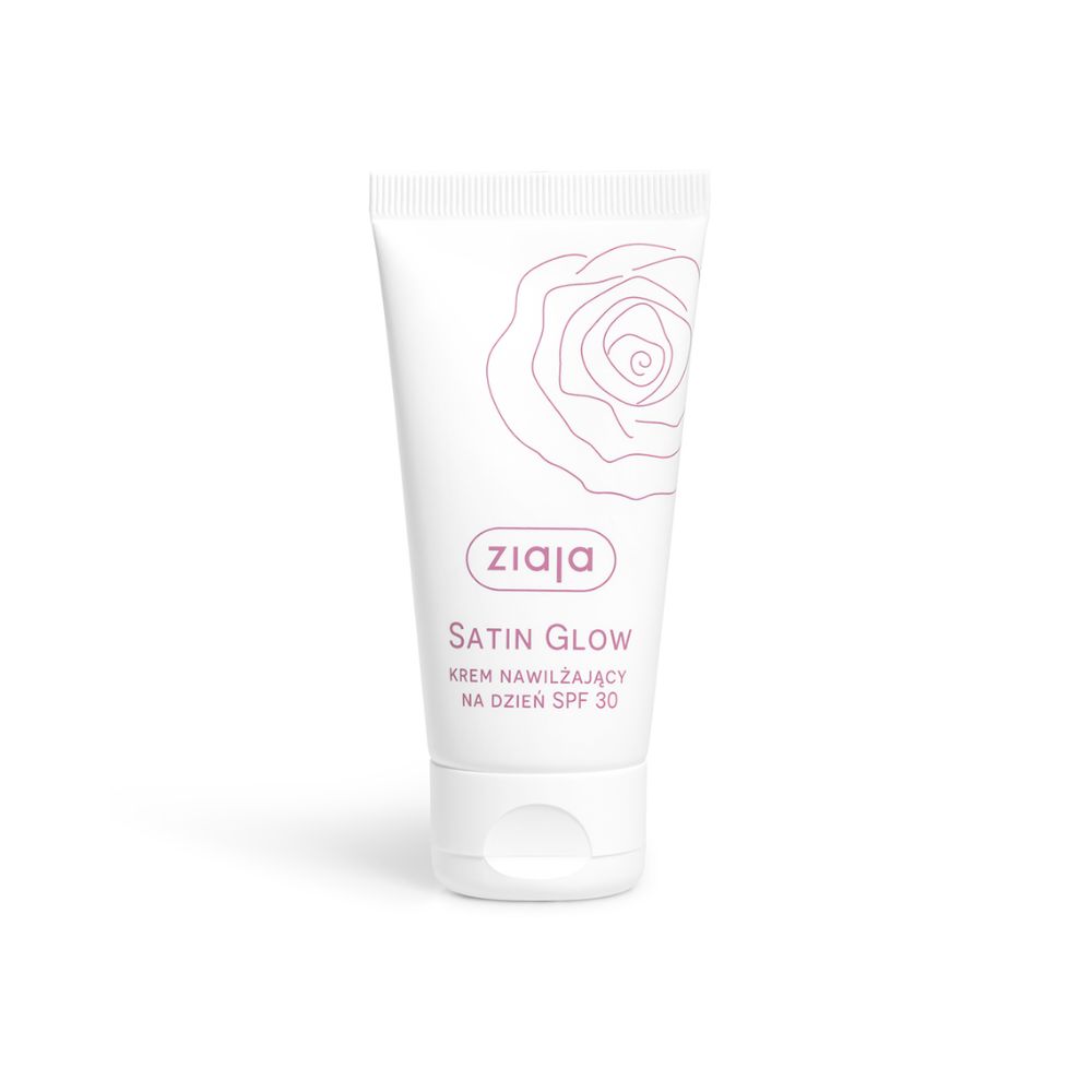 Ziaja Satin Glow krem nawilżający na dzień spf30 50 ml