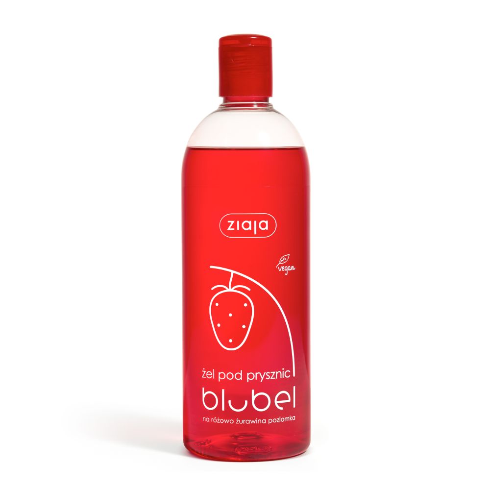 Ziaja Blubel Żel pod prysznic żurawina i poziomka 500 ml