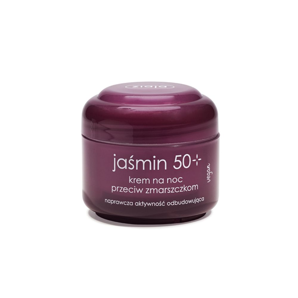 Ziaja Jaśmin krem przeciwzmarszczkowy 50 + na noc 50 ml