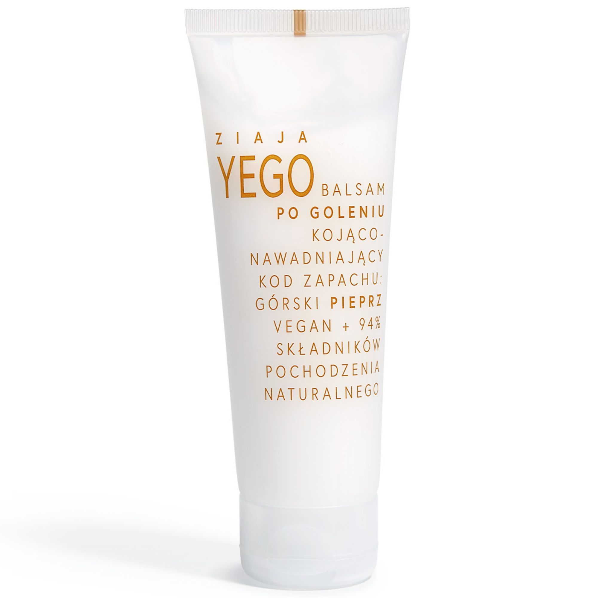 YEGO BALSAM PO GOLENIU KOJĄCO-NAWADNIAJĄCY GÓRSKI PIEPRZ/TUBA