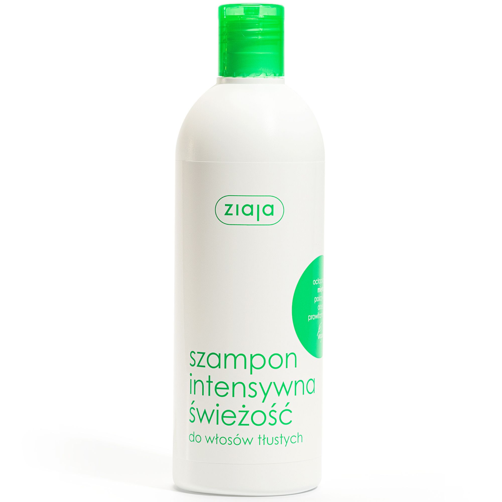 Ziaja szampon do włosów tłustych intensywna świeżość - miętowy 400ml