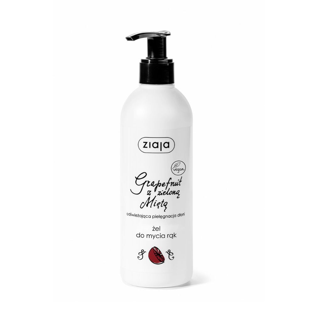 Ziaja Mydło do rąk w żelu Grapefruit z miętą 270 ml 