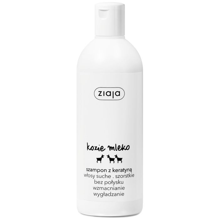 ZIAJA KOZIE MLEKO SZAMPON WZMACNIAJĄCY, 400ML main product photo