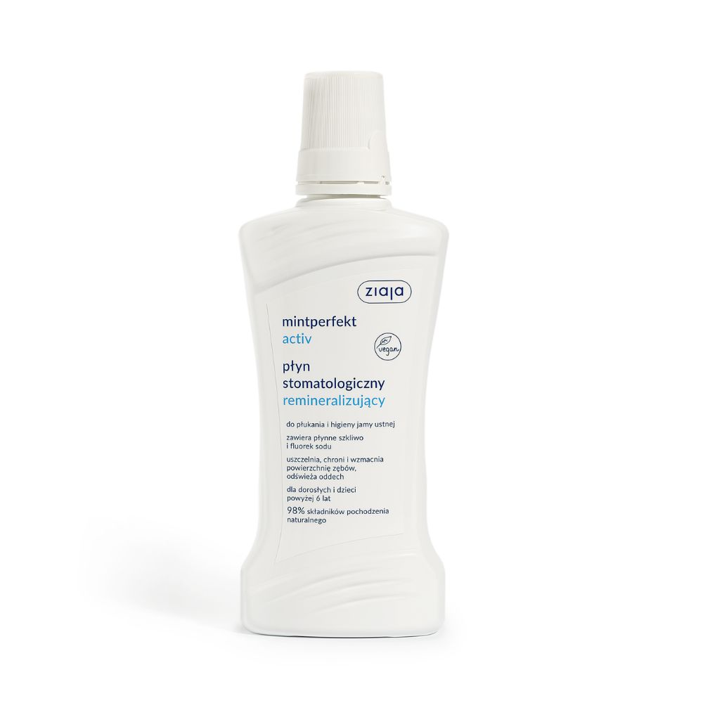 Ziaja Mintperfekt Activ płyn do płukania jamy ustnej 500 ml