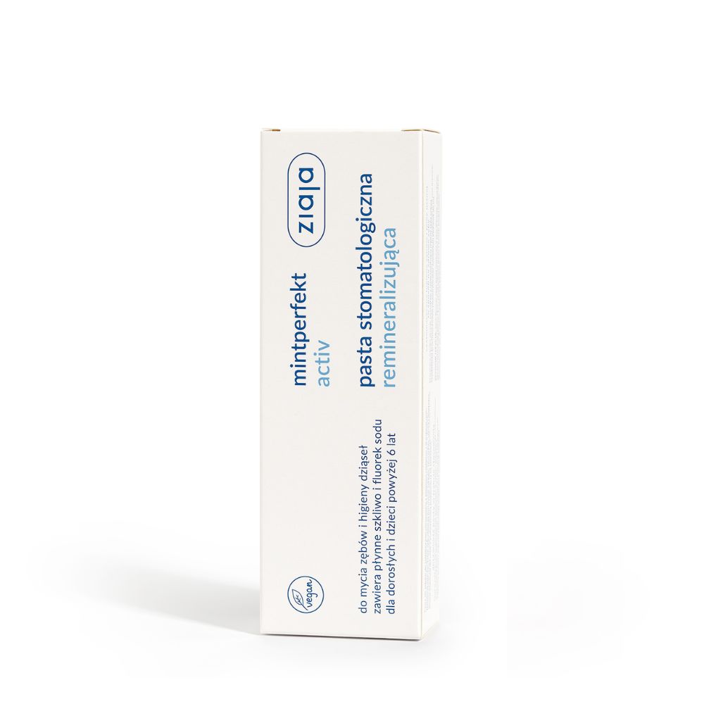 Ziaja Mintperfekt Activ Pasta stomatologiczna reminalizująca 75 ml
