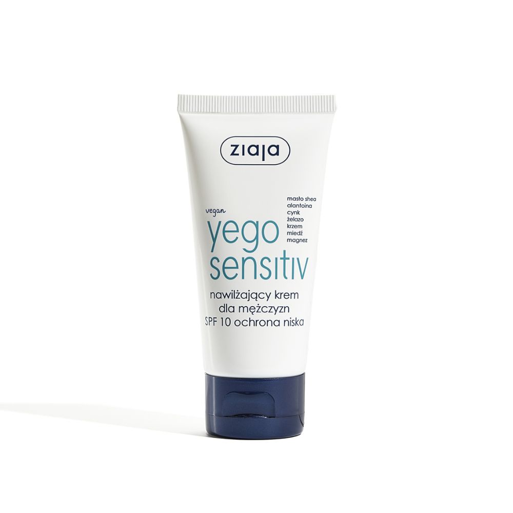 Ziaja Yego Sensitiv krem dla mężczyzn nawilżający 50 ml