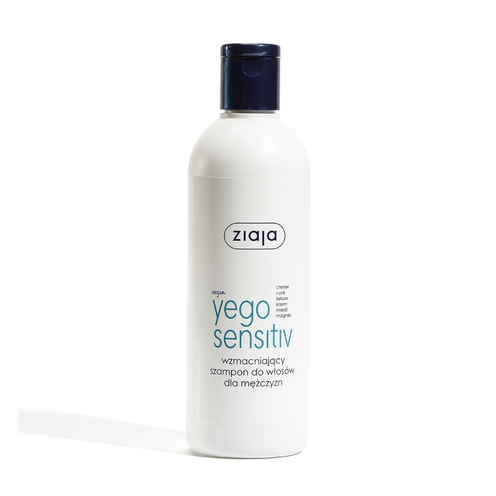 Ziaja Yego Sensitiv wzmacniający szampon do włosów dla mężczyzn 300 ml