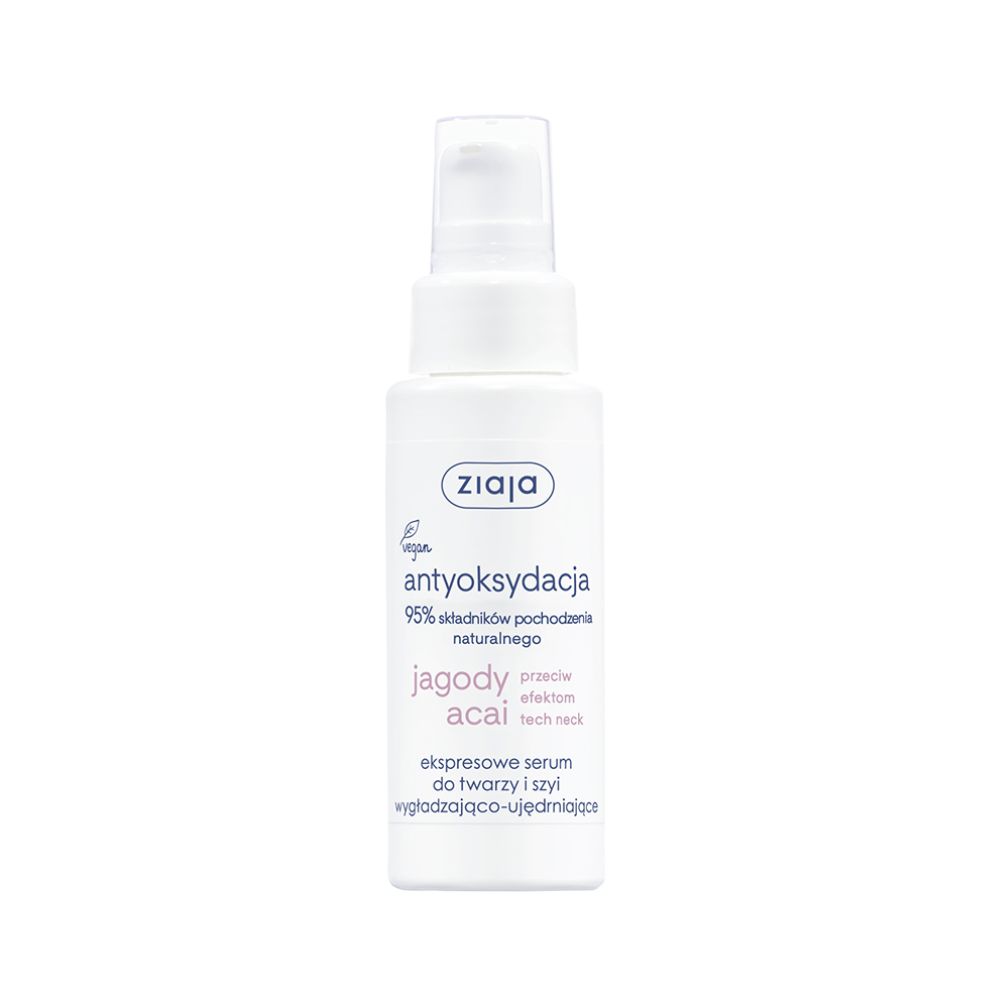 Ziaja serum do twarzy wygładzające jagody acai 50 ml
