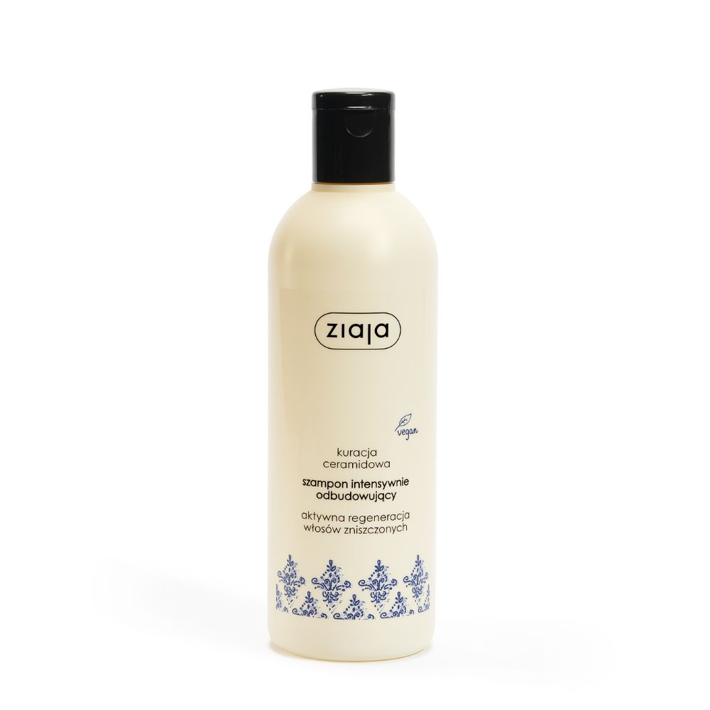 Ziaja Kuracja Ceramidowa Szampon intensywnie odbudowujący do włosów 300 ml
