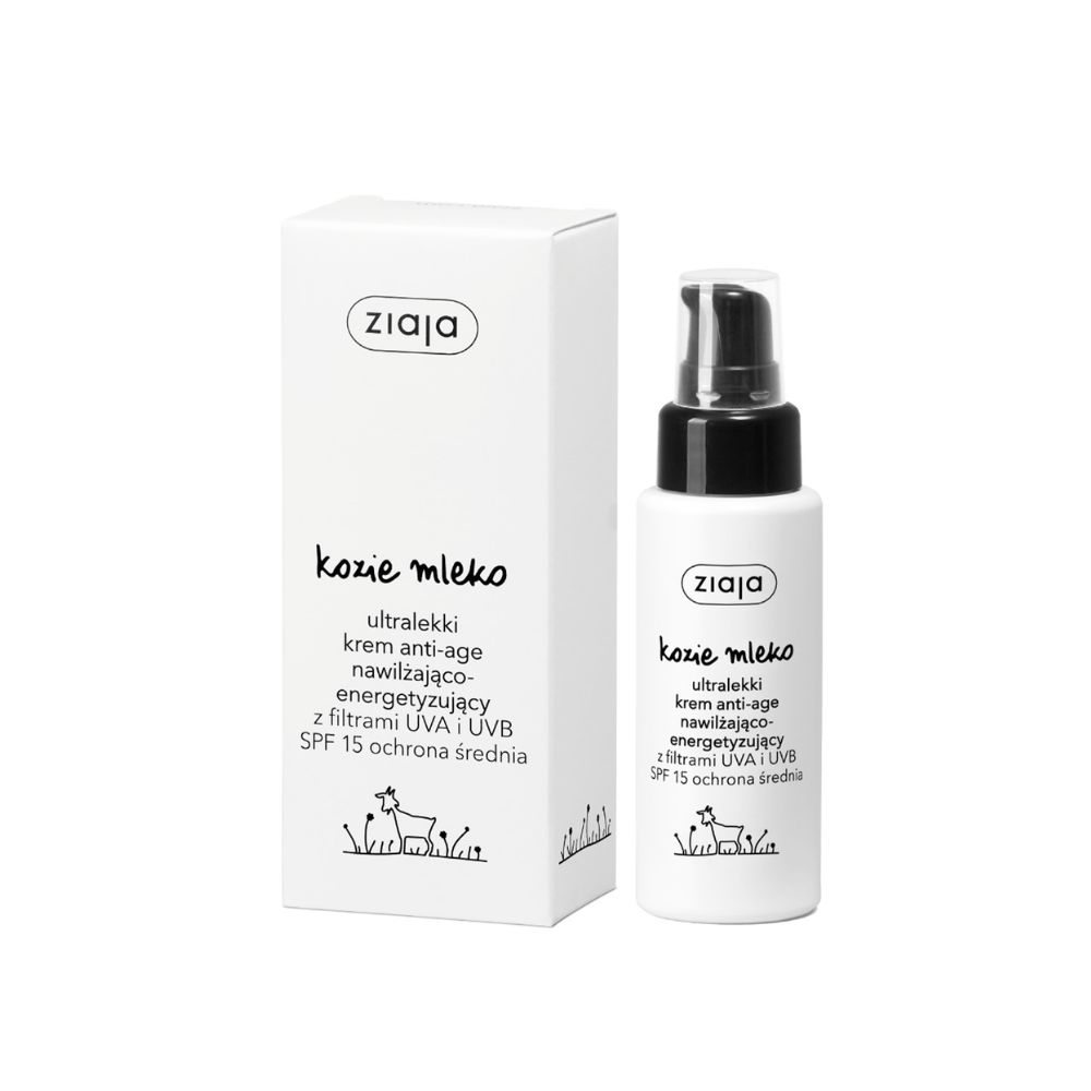 Ziaja Kozie Mleko ultralekki krem anti-age spf15 50 ml