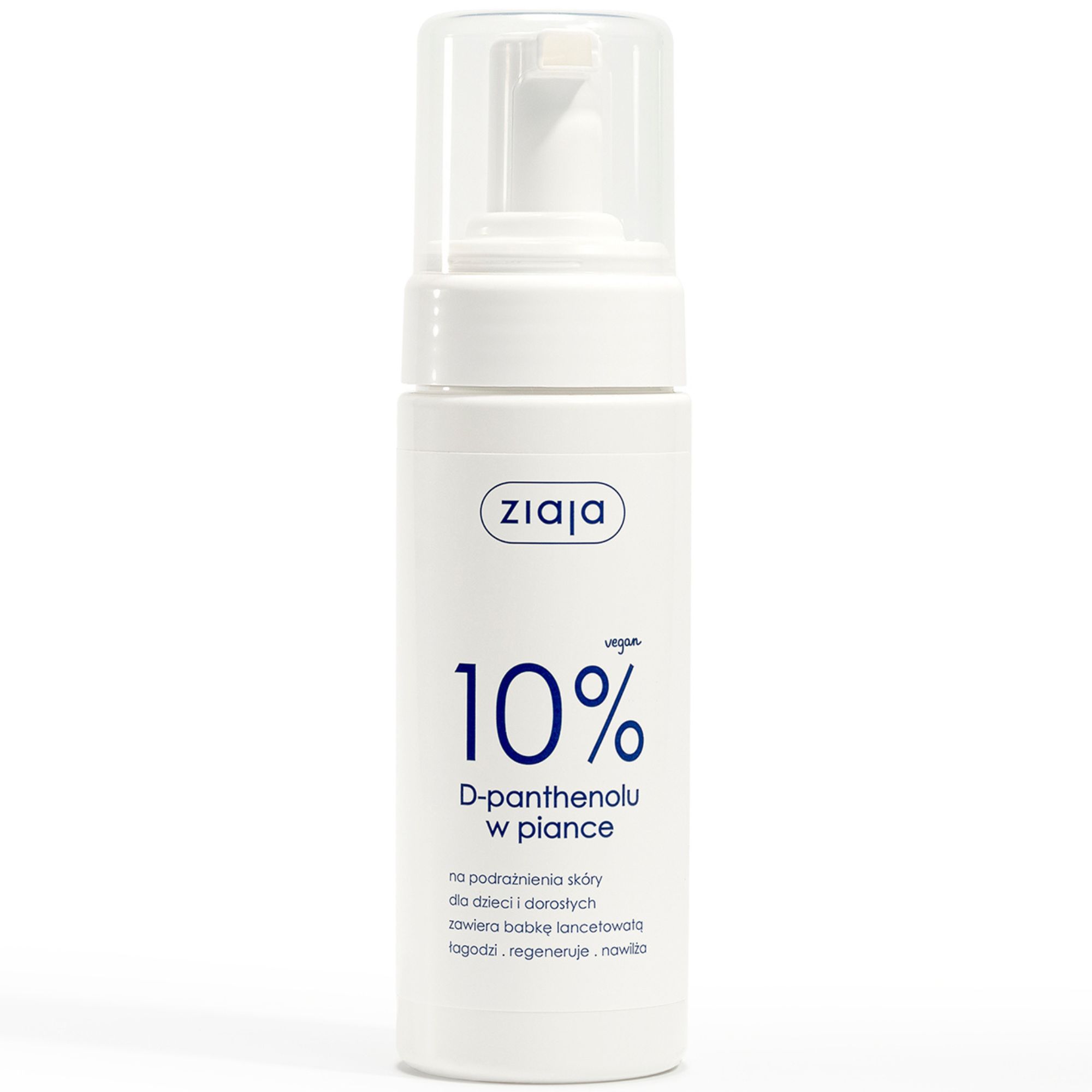 ZIAJA 10% D-PANTHENOLU W PIANCE 150 ML