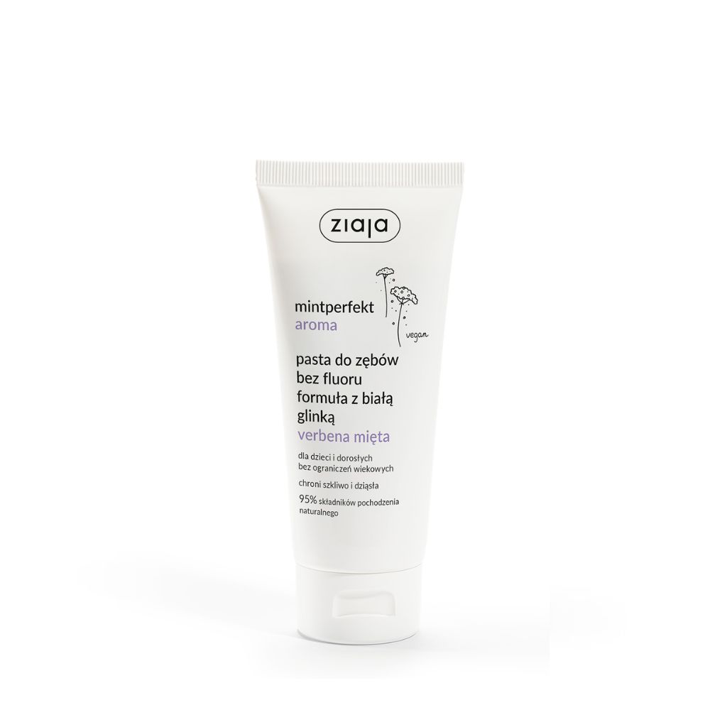 Ziaja Mintperfekt Aroma Pasta do zębów bez fluoru verbena i mięta 100 ml