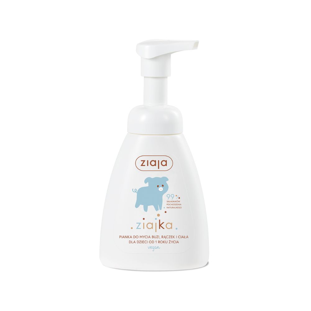 Ziaja Ziajka pianka do mycia buzi rączek 250 ml