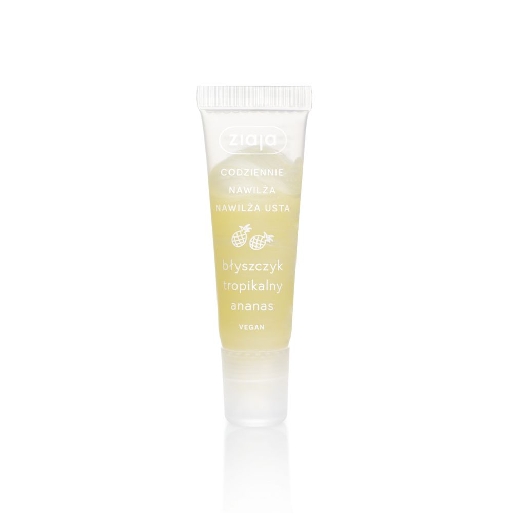 Ziaja Błyszczyk do ust tropikalny ananas 12 ml