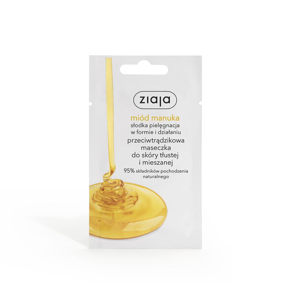 Ziaja Maseczka do twarzy Miod Manuka 7 ml