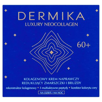 Dermika Luxury Neocollagen Kolagenowy krem naprawczy 60+ na dzień i noc 50 ml