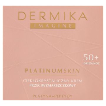 Dermika Imagine Platinum Skin Ciekłokrystaliczny krem przeciwzmarszczkowy 50+ dzień noc 50 ml
