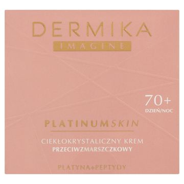 Dermika Imagine Platinum Skin Ciekłokrystaliczny krem przeciwzmarszczkowy 70+ dzień noc 50 ml