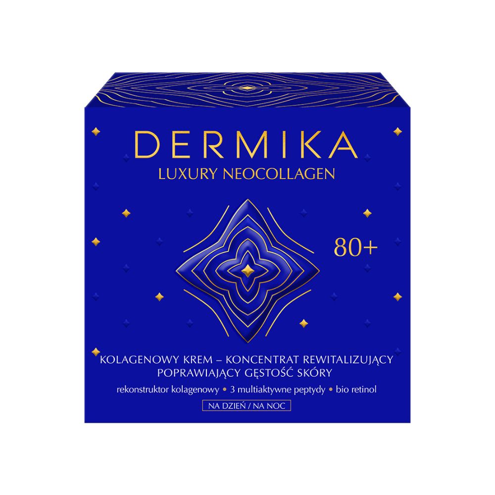 Dermika Luxury Neocollagen Kolagenowy krem koncentrat rewitalizujący 80+ 50 ml