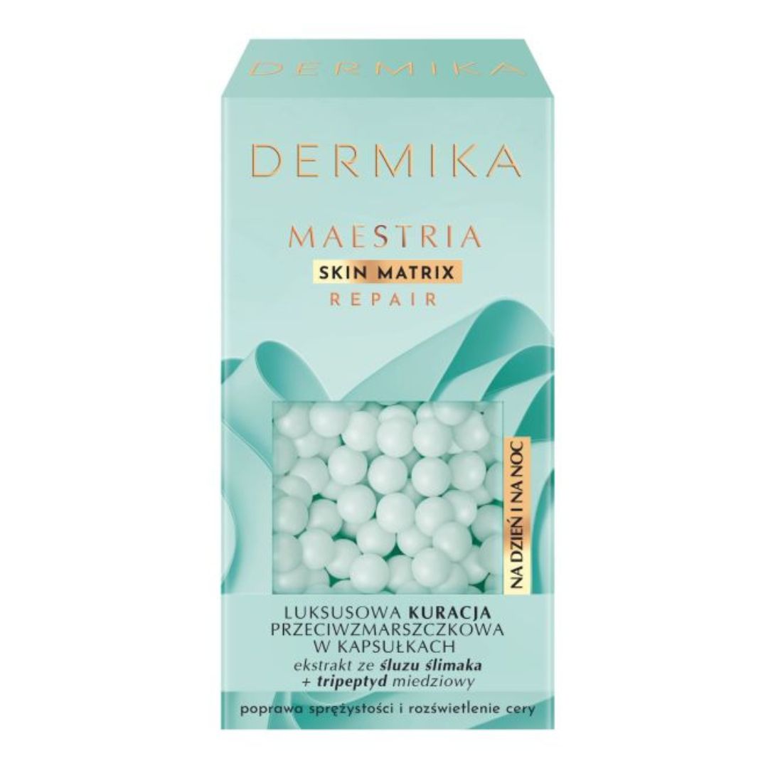 Dermika Maestria kuracja przeciwzmarszczkowa w kapsułkach na dzień i na noc 60 g