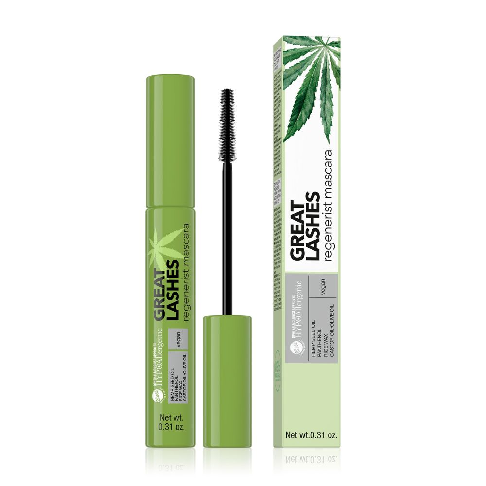 Bell HYPOAllergenic Great Lashes Regenerist Mascara Hypoalergiczny regenerujący tusz do rzęs 9 g