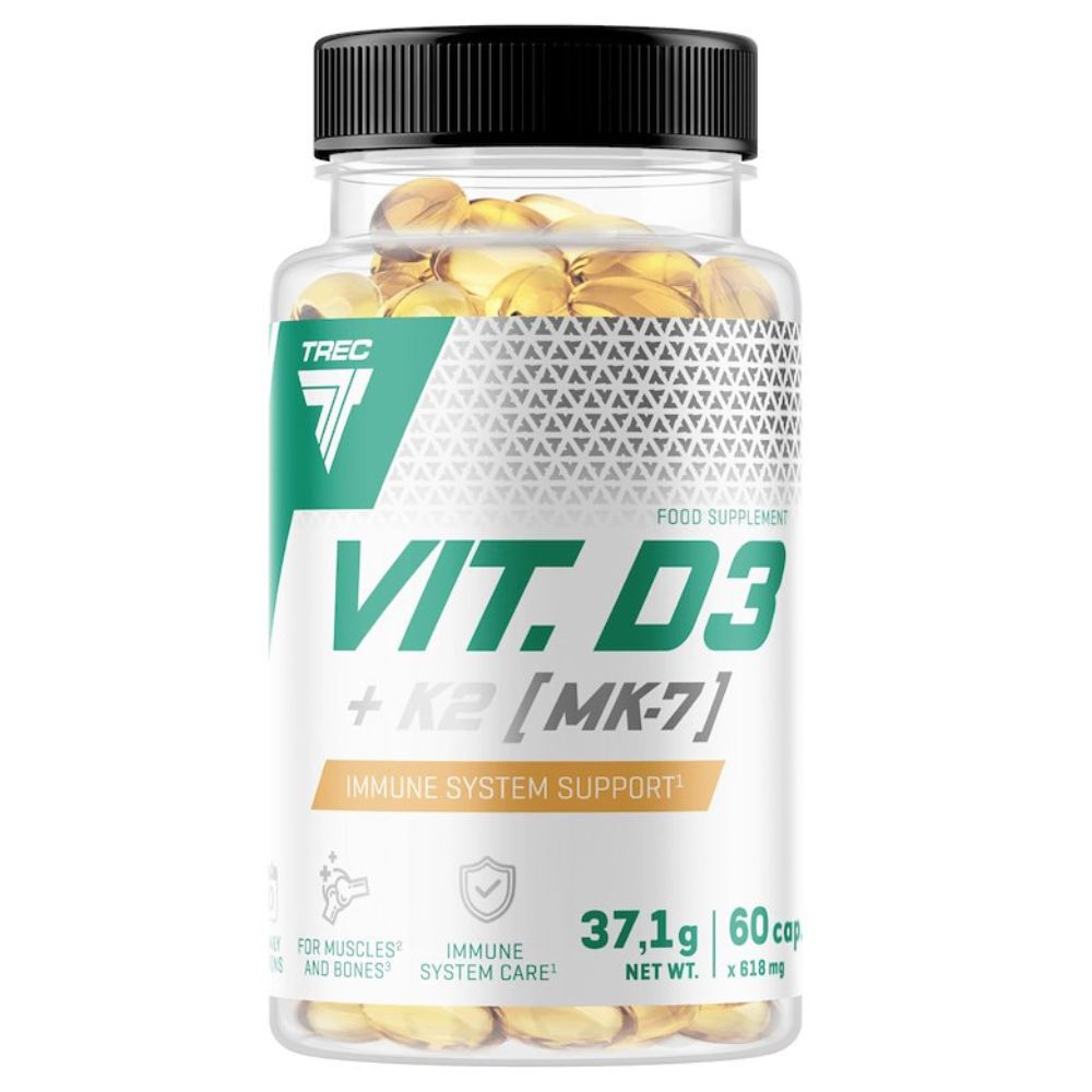 Trec Vit. D3+K2 (MK-7) 60 kapsułek