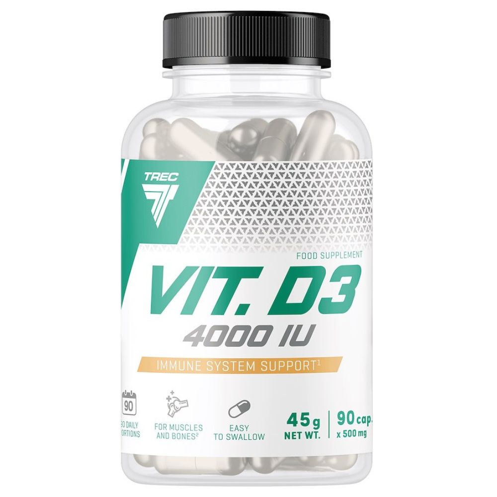 Trec Vit. D3 4000 IU 90 kapsułek