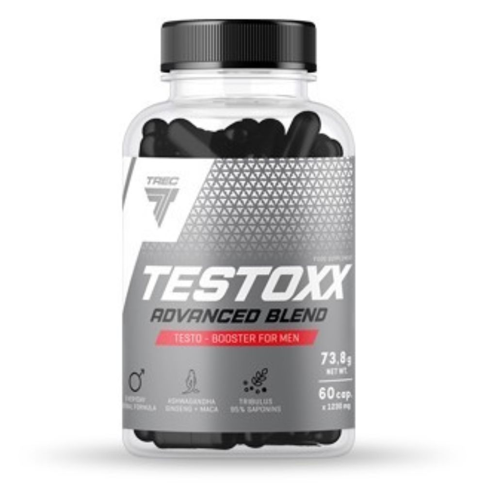 Trec Testoxx ziołowy booster testosteronu 60 kapsułek