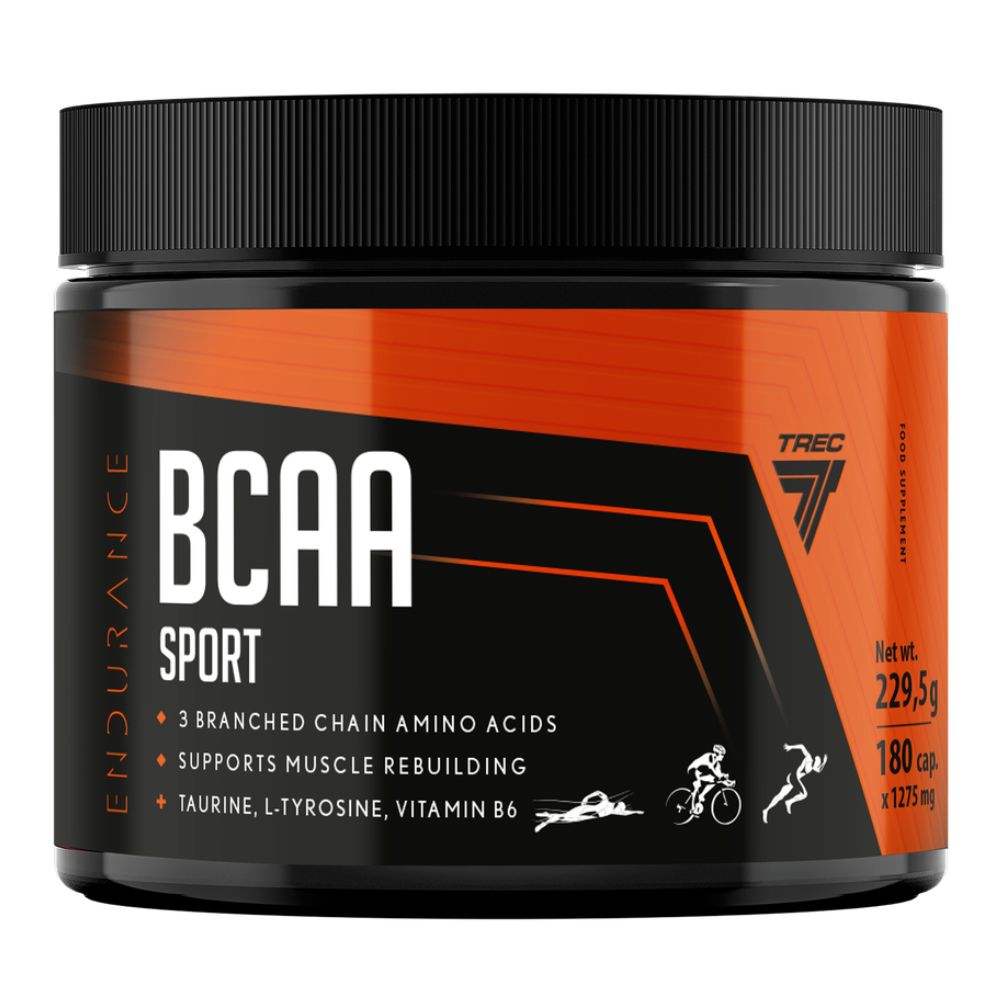 Trec Endurance BCAA SPORT aminokwasy 180 kapsułek
