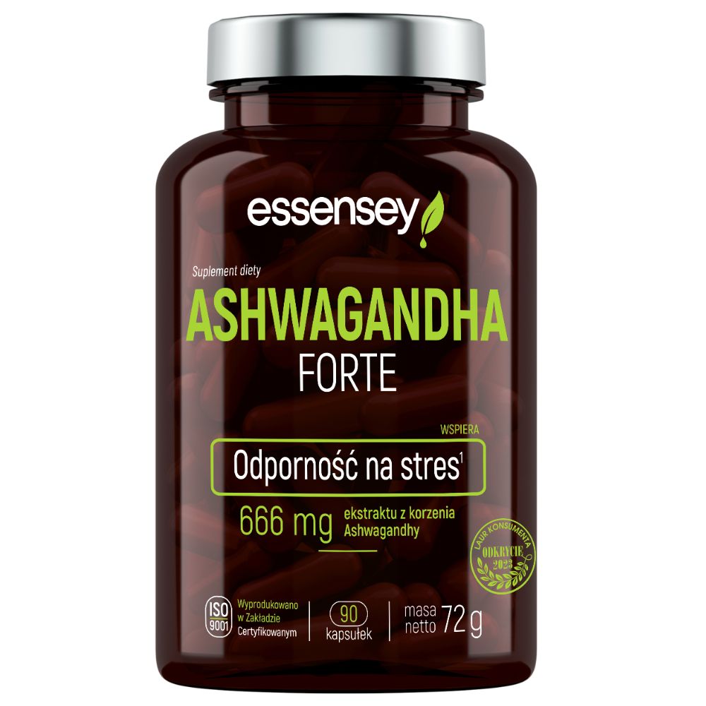 Essensey Ashwagandha Forte 90 kapsułek