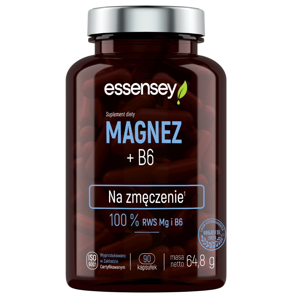 Essensey Magnez + B6 90 kapsułek