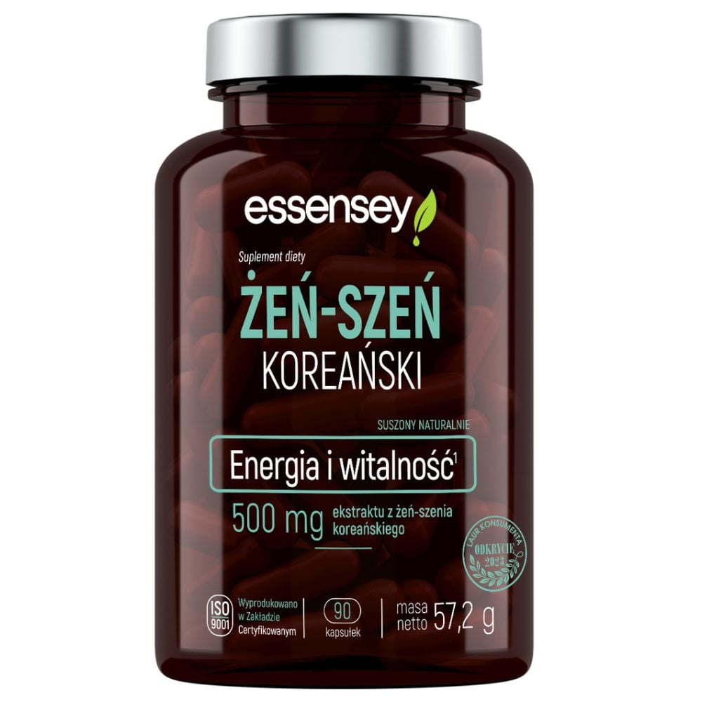 Essensey Żeń-Szeń Koreański 90 kapsułek