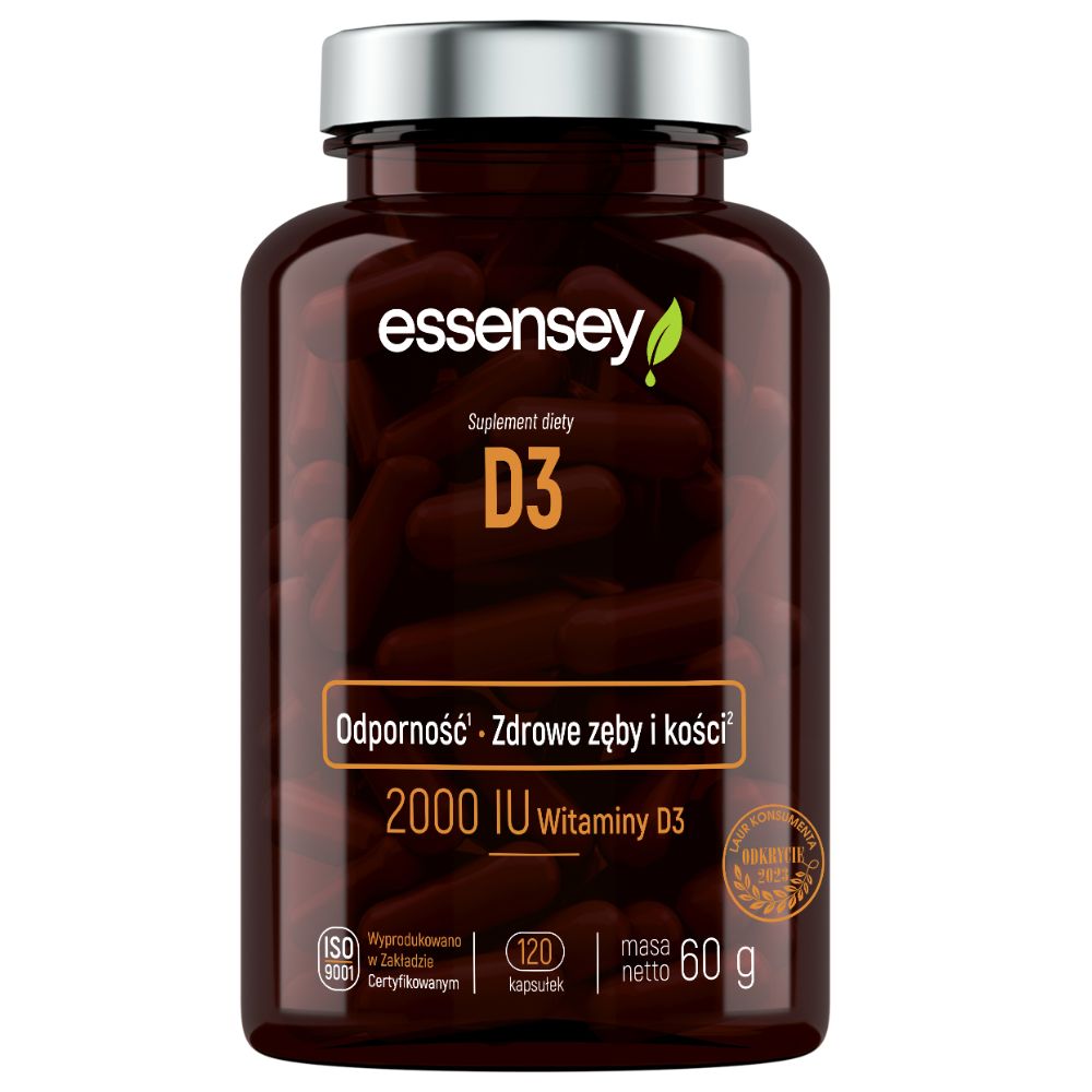 Essensey D3 120 kapsułek
